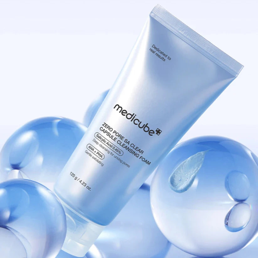 Medicube Zero Pore SA Clear Capsule Cleansing Foam