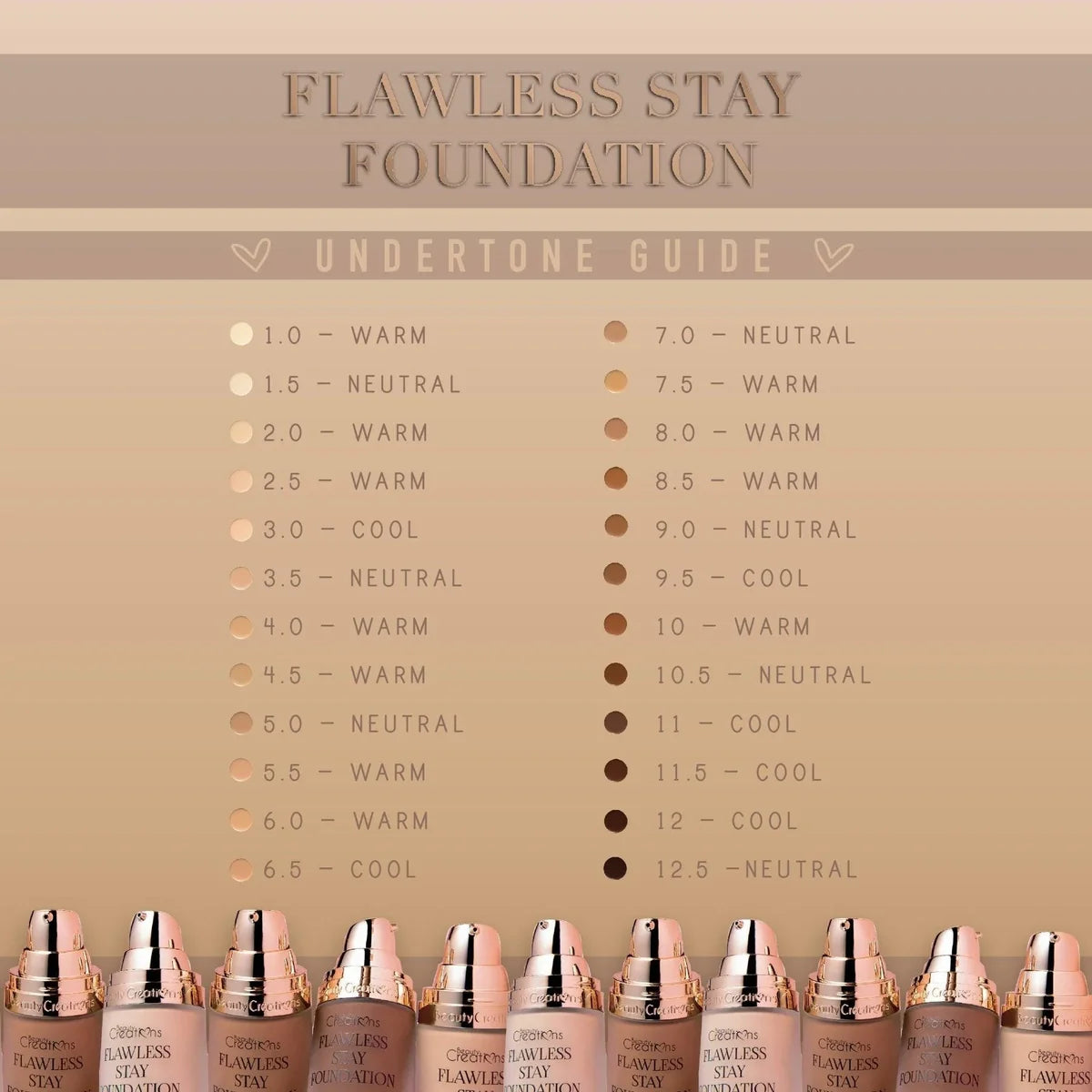 Base de maquillaje Flawless Stay Foundation