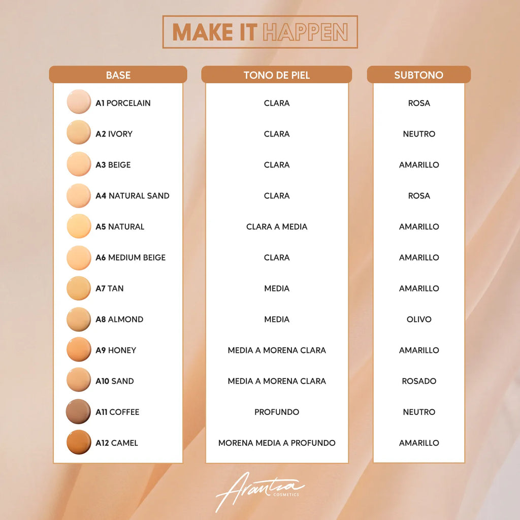 Arantza Base De Maquillaje Make It Happen